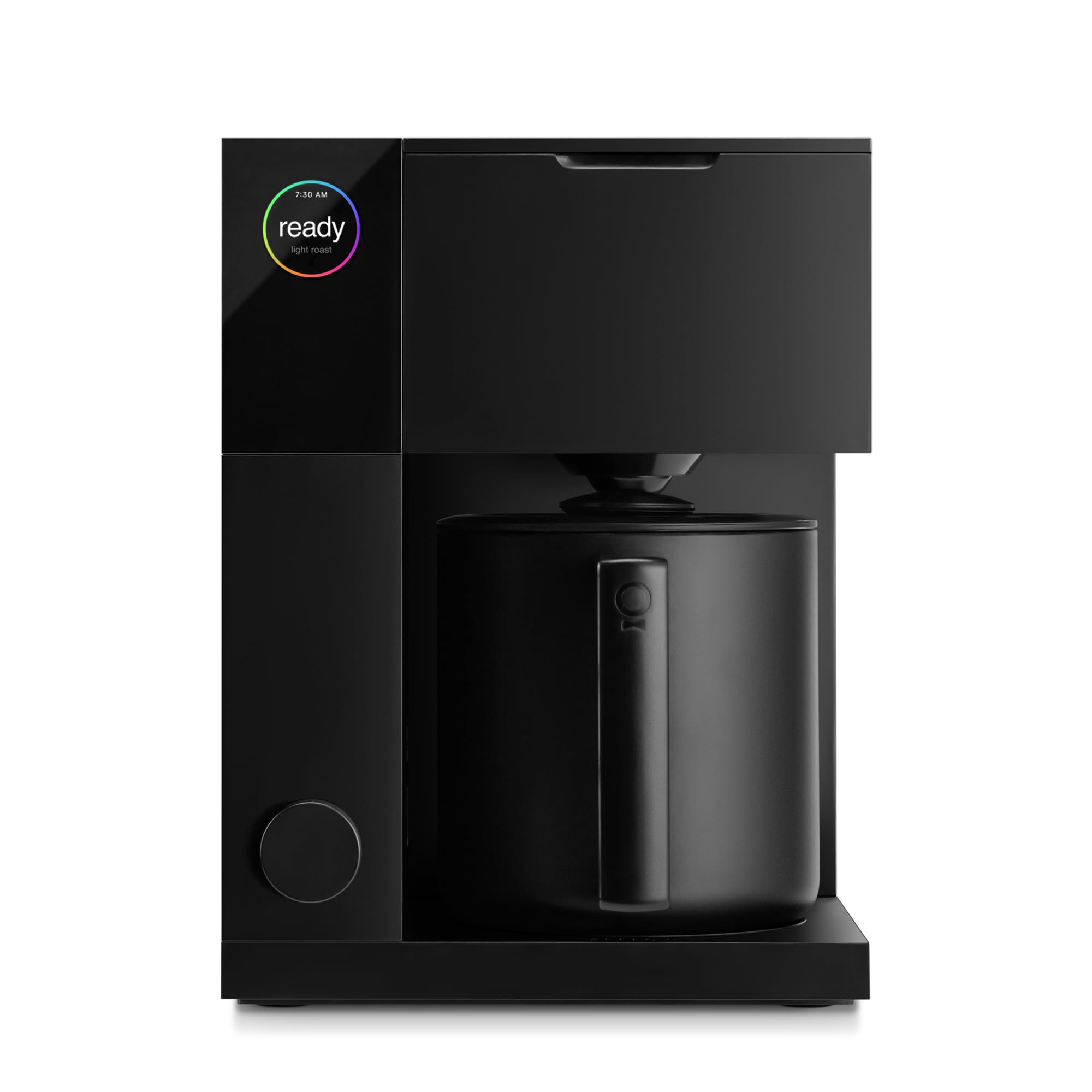 Fellow Aiden Precision Coffee Maker - 10-Cup Thermal Carafe, Built-In Brewing Guidance, Scheduling, Removable Water Tank, Matte