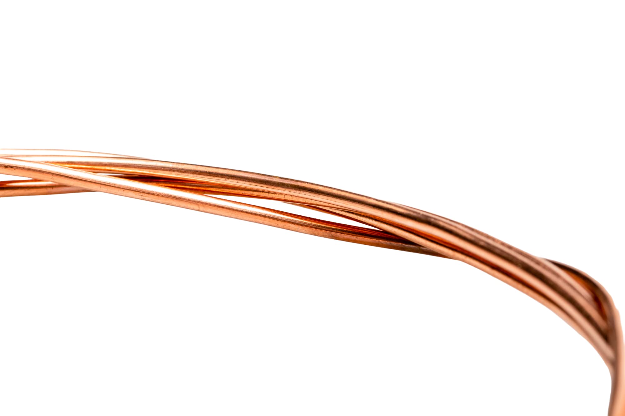 18 Gauge, 999 Pure Copper Wire (Round) Dead Soft Cda 110 Made In Usa - 5Ft By Craft Wire