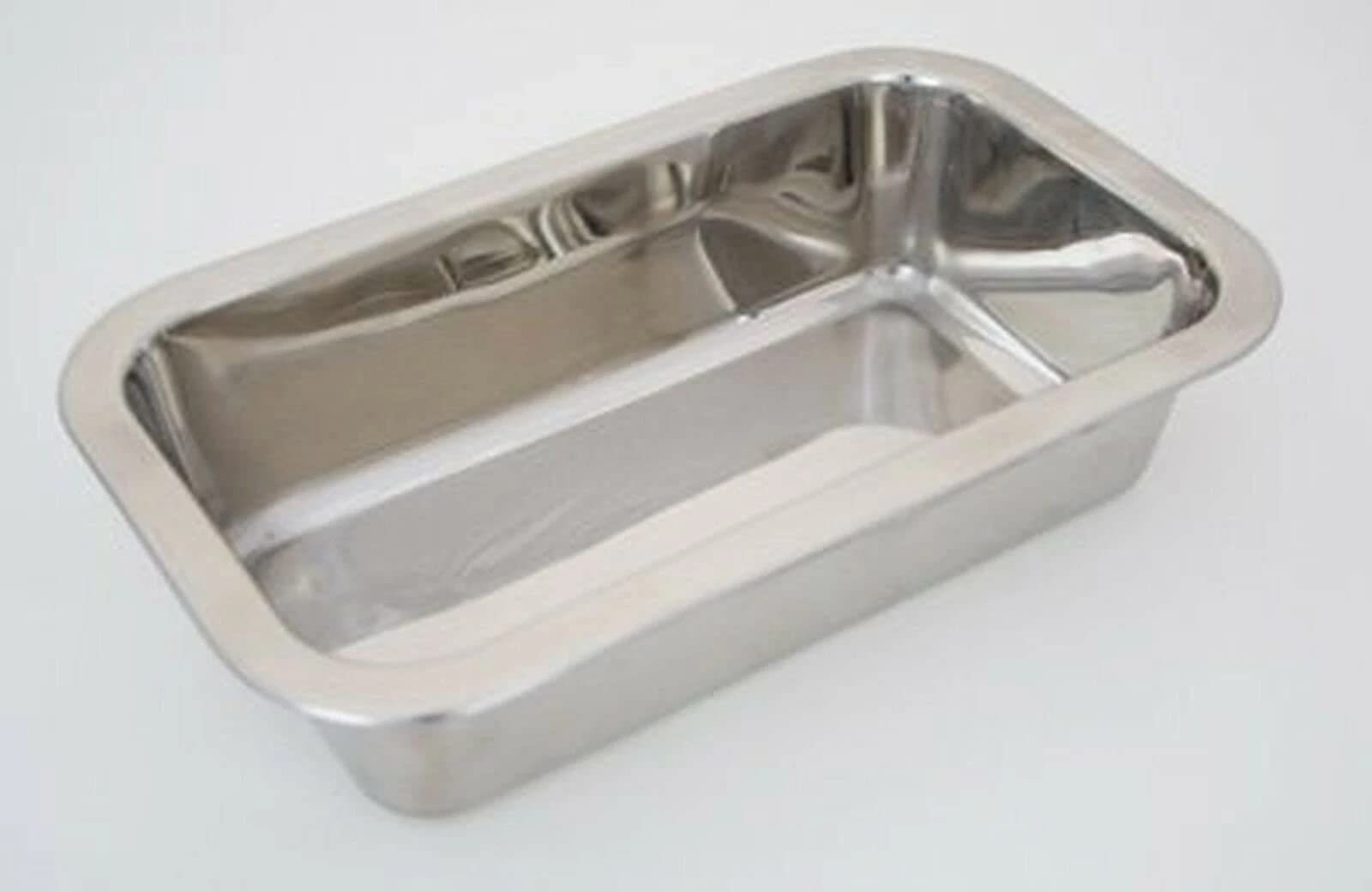 Libertyware Stainless Steel Loaf Pan, Model SLP1, Silver Color, Durable Bakeware