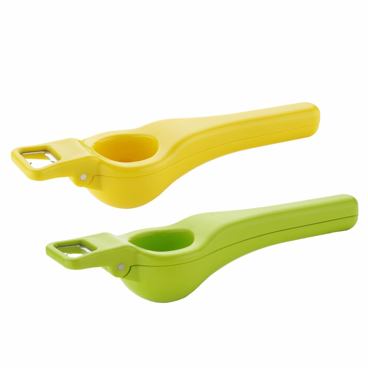 Actionware Lemon Squeezer With Bottle Opener Food Grade Plastic, Pack Of 2, (Multicolour)