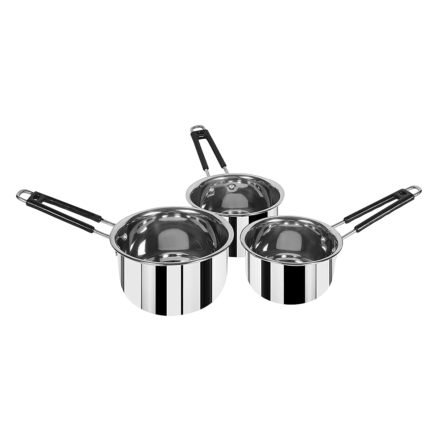 Ameraempire Tea Saucepan Milk Pan Induction Compatible Cookware Without Lid Stainless Steel Pots And Pan Set With Handle Color: 