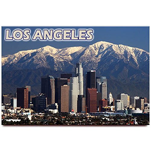 Los Angeles Fridge Magnet 3''X2'' California Travel Souvenir