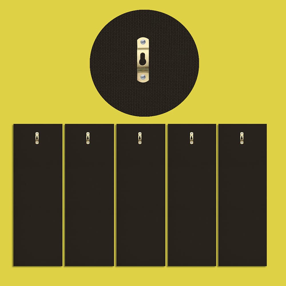 999Store 5 Panel Wall Painting Wall Frames Wall Hanging Girls Swinging On The Swing Art Panels Modern Art (Mdf_Size_76X130 Cms_C