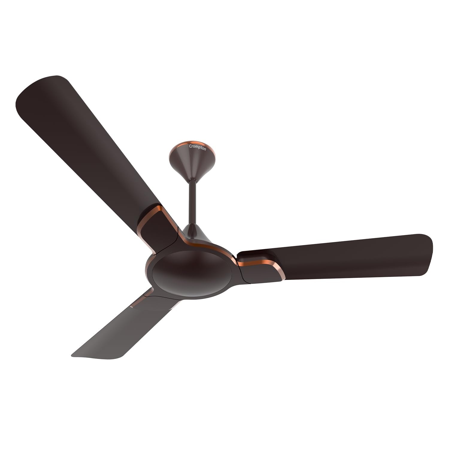 Crompton Premion Avancer Swirl 1200 Mm (48 Inch) 3 Star Energy Efficient Ceiling Fan (Americano Brown)