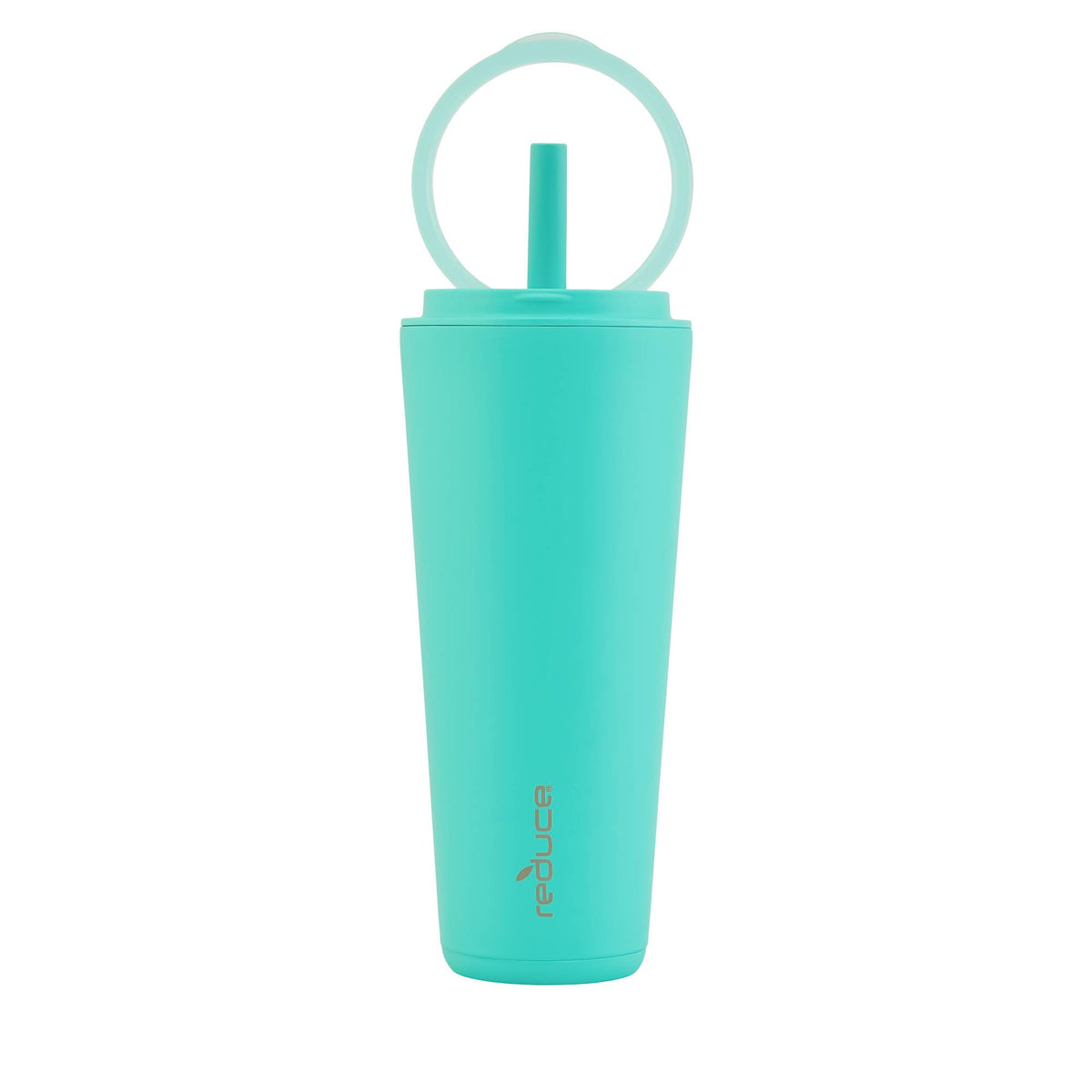 Reduce Halo 32 Oz Stainless Steel Vacuum Insulated Tumbler - Spill Proof Travel Mug With Flip Handle Lid - Keeps Drinks Cold For