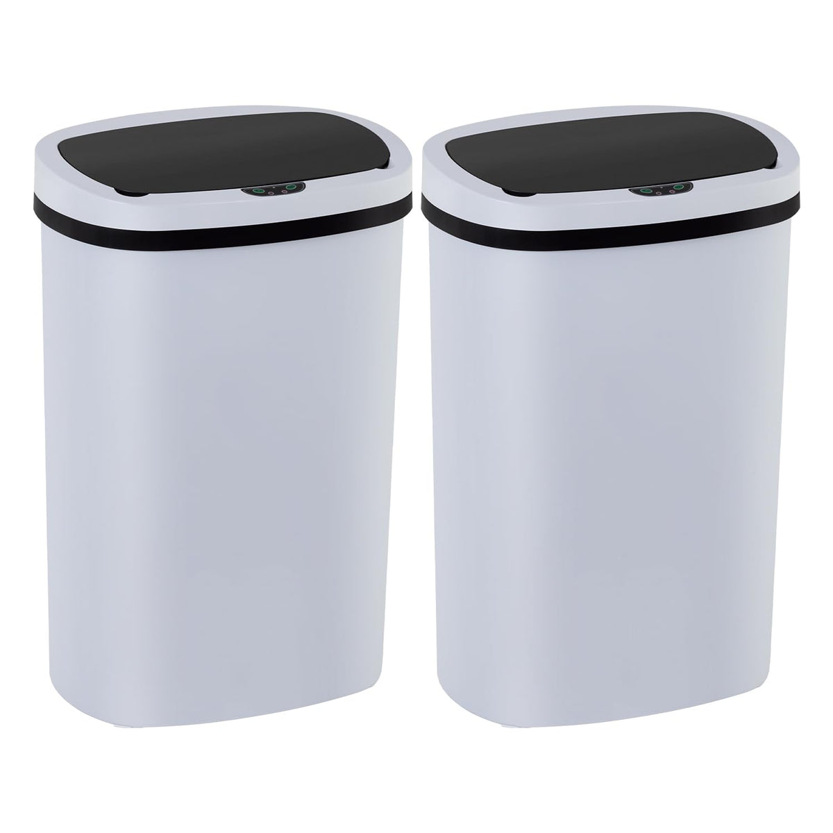 Paylesshere 13 Gallon Trash Can Kitchen Trash Can Automatic Garbage Can With Lid Touch Free High-Capacity Motion Sensor For Home