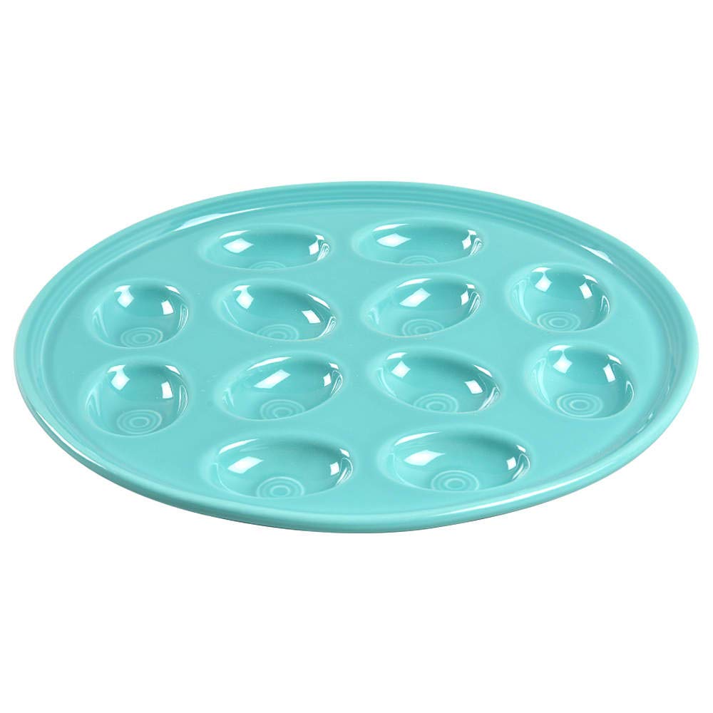 Fiesta Egg Plate/Tray | Turquoise