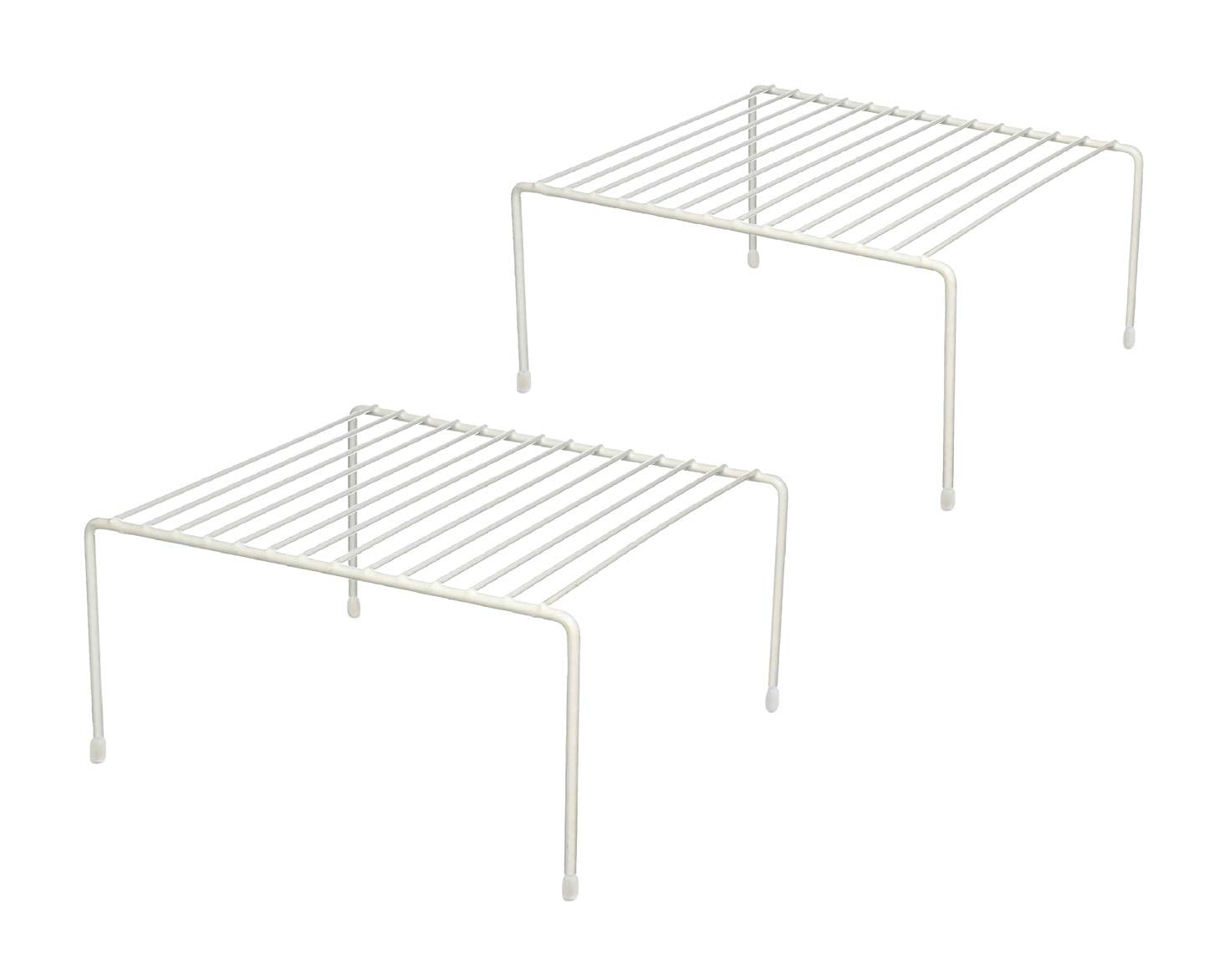 Kitchen Cabinet Shelf Storage Organizer Rack, Set Of 2 - Kitchen, Pantry, Bath