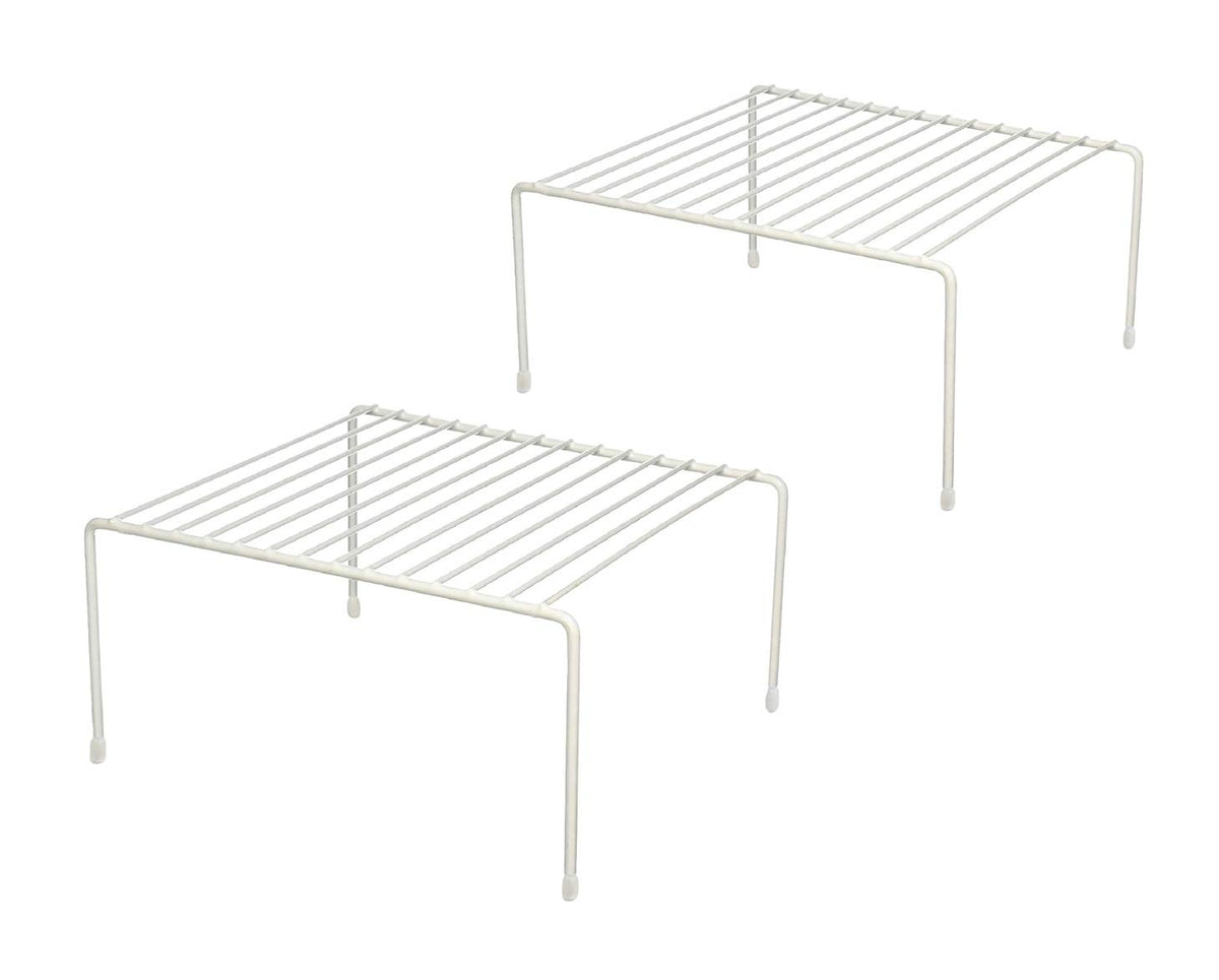 Kitchen Cabinet Shelf Storage Organizer Rack, Set Of 2 - Kitchen, Pantry, Bath