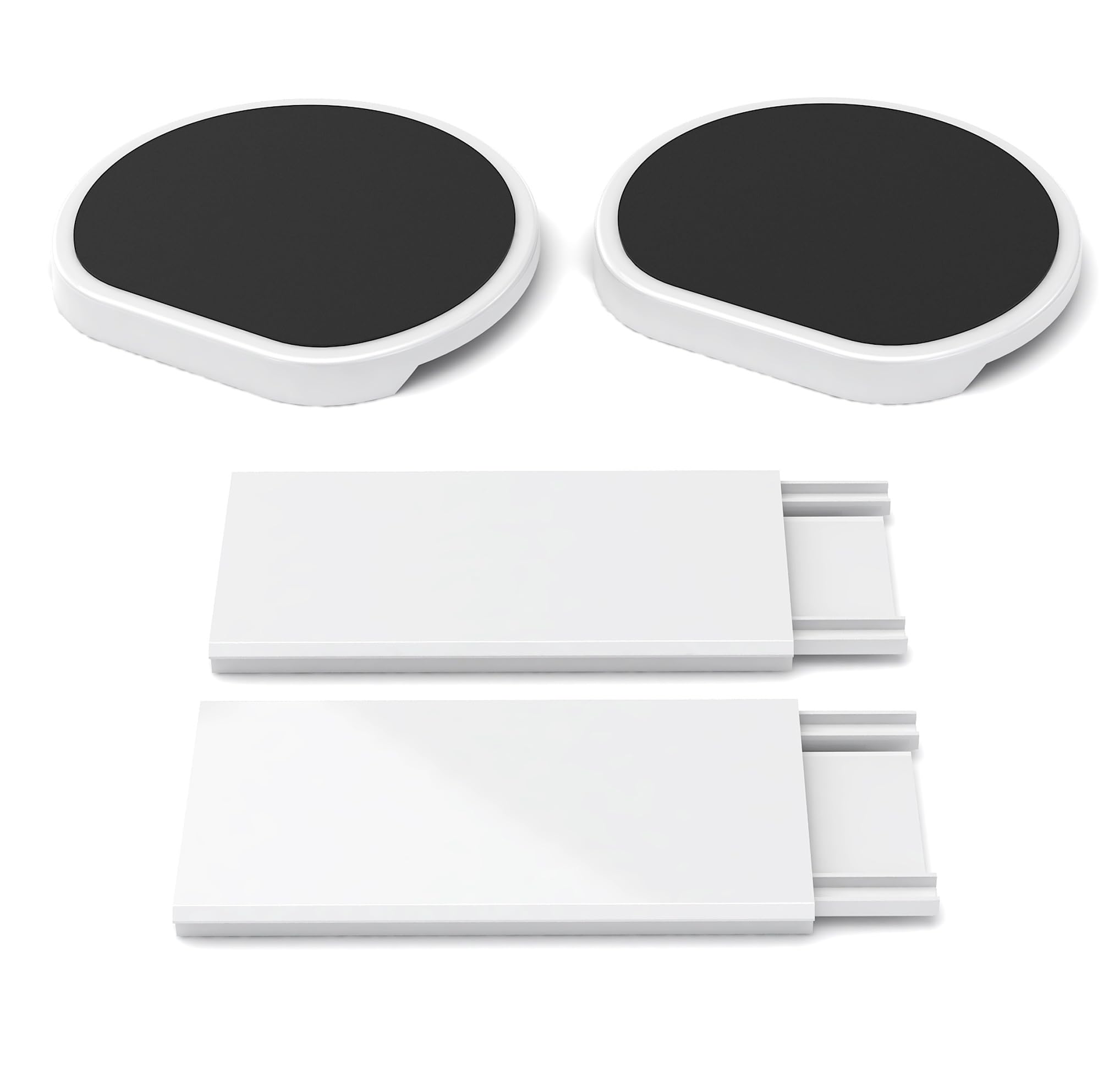 Original Dark Gray - Expansion Pack - 2 Straight Tracks And 2 Trays. Does Not Work Without The Lazy Susan Revolution Full Set (S