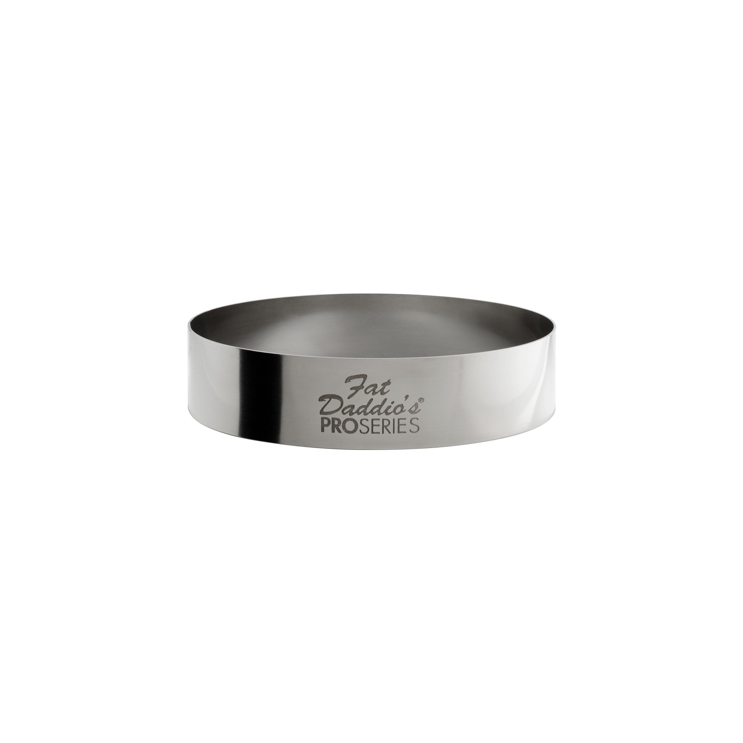 Fat Daddios Stainless Steel Round Cake & Pastry Ring, 3 x 0.75 Inch