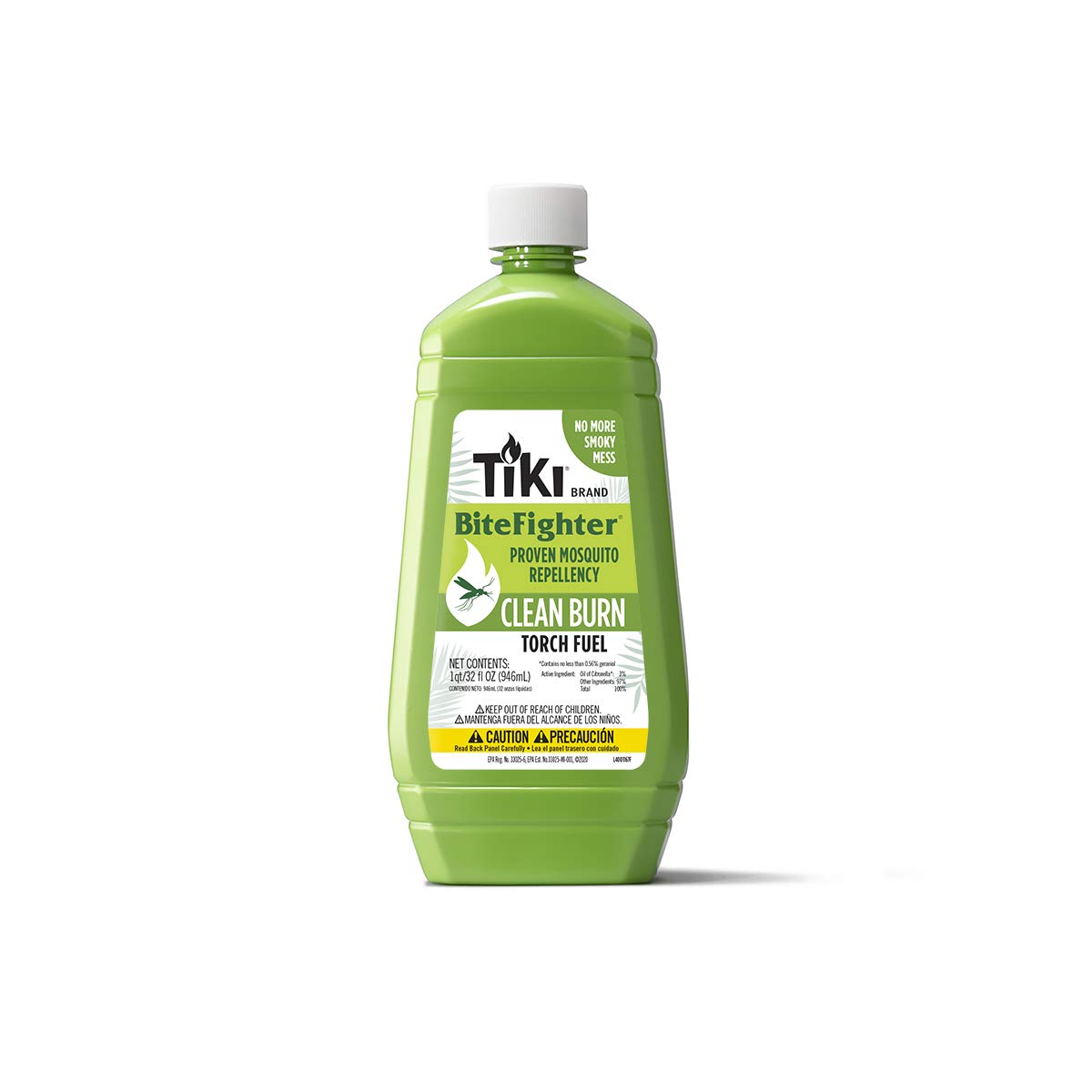 Tiki 1218071 Brand 32 Oz. Clean Burn Bitefighter Fuel Torch Oil, 32 Ounce