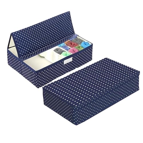Dmdmart New Innerwear Organizer. 16+1 Compartments. Undergarments Organiser For Wardrobe. Drawer Organiser. 17 Grids. Foldable F