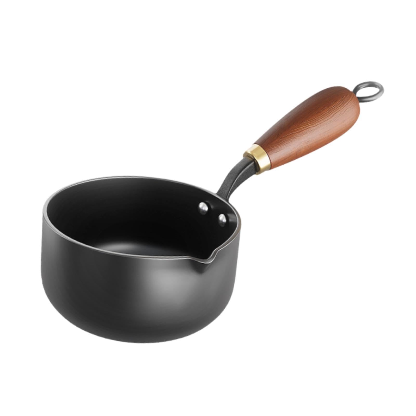 Enakshi Small Milk Pan Coffee Milk Warmer Nonstick Sauce Pan For Home Camping Picnic|Home & Garden
