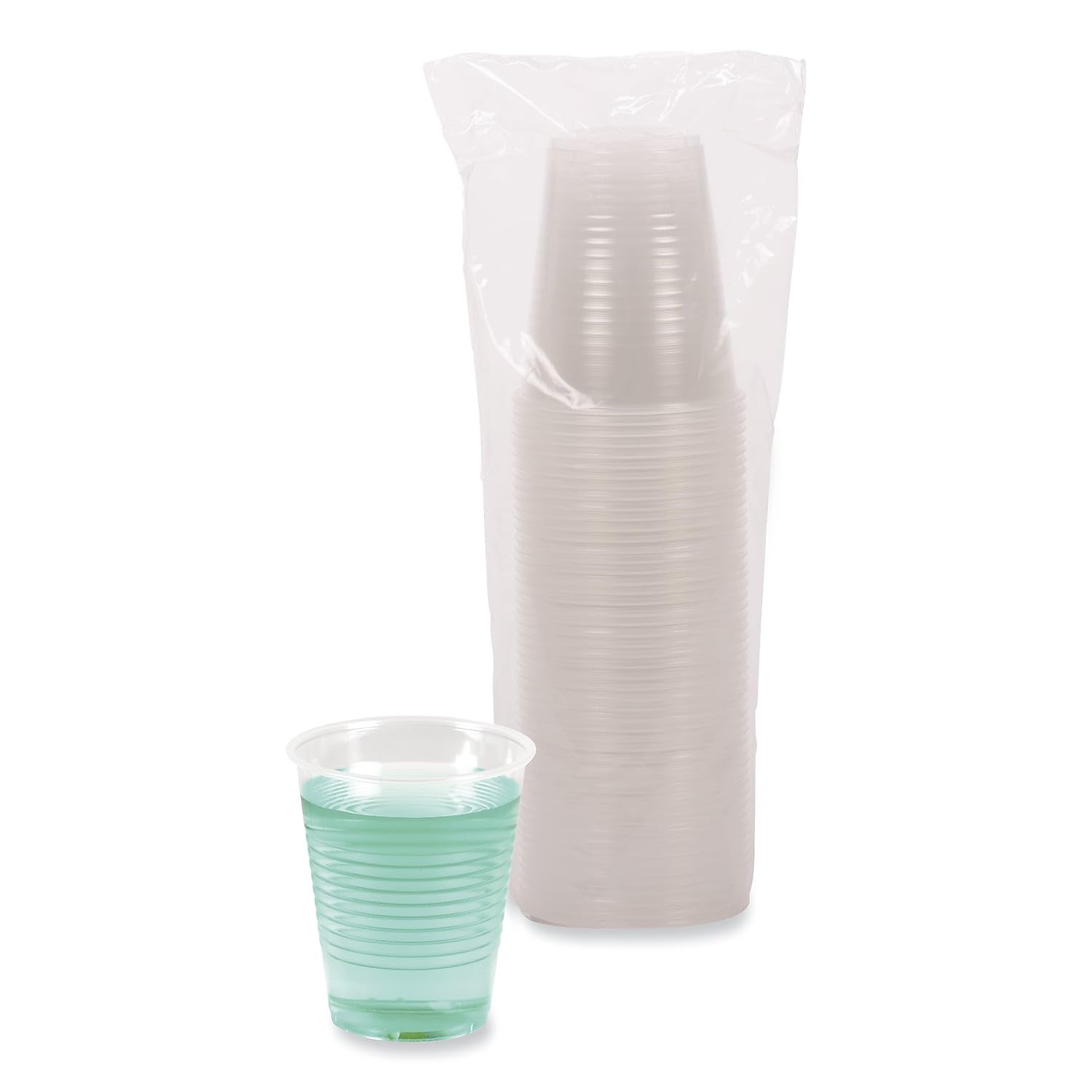 Boardwalk Transcup12Pk Translucent Plastic Cold Cups, 12Oz, 50/Pack