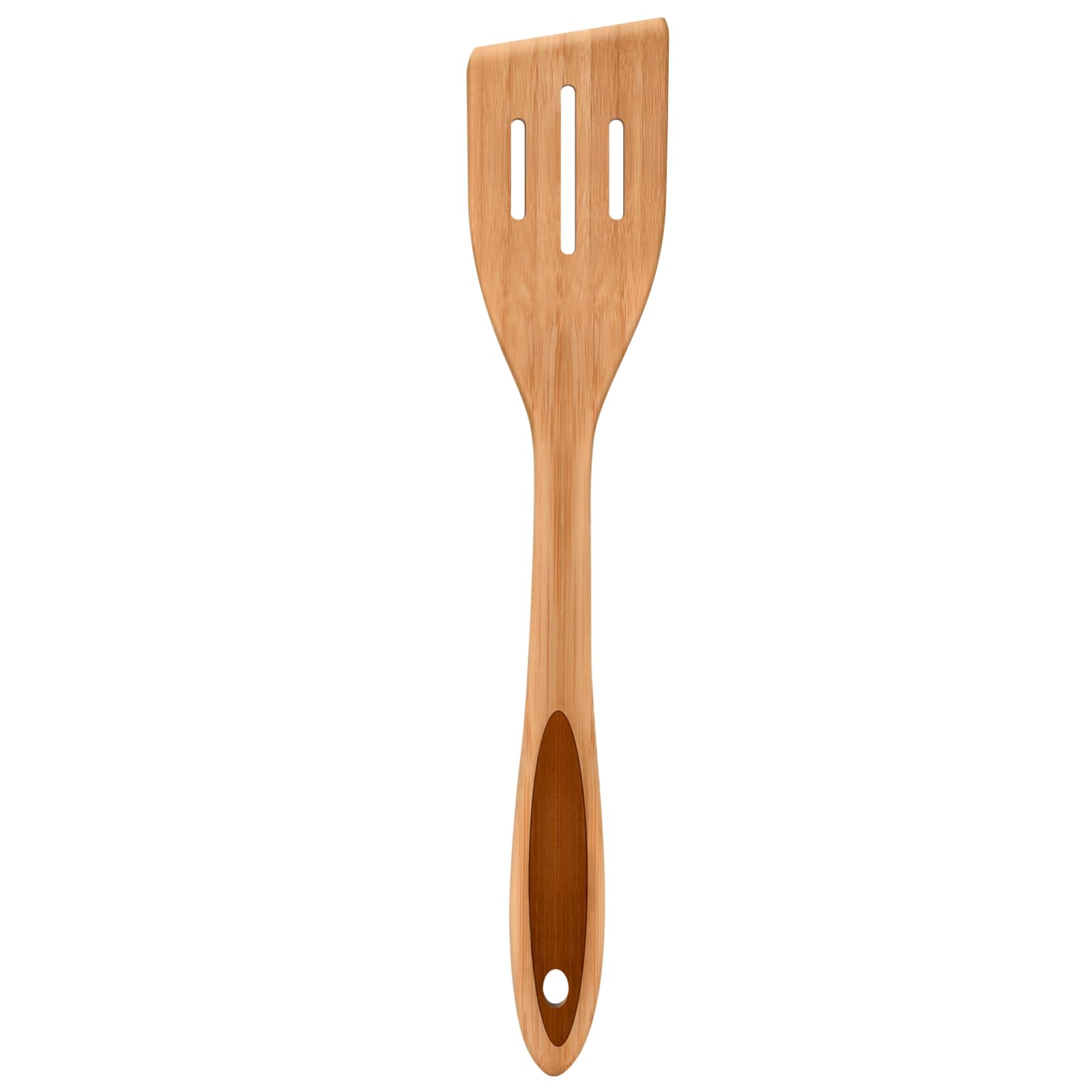 LorisArm 12 Wooden Slotted Spatula Turner, thick Bamboo Kitchen Spatula Turner, Egg Scraper, Wood Cooking Utensil, Kitchen Spat