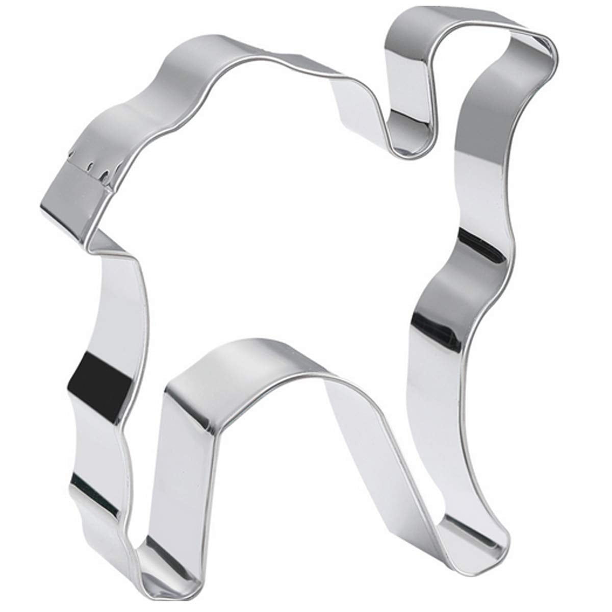 Eokoaiee 3Pcs Camel Moon Star Cookie Cutter Set - Stainless Steel