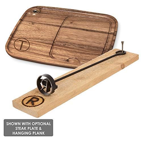 Bbq Fans Number 2 Branding Iron For Steak, Buns, Wood & Leather