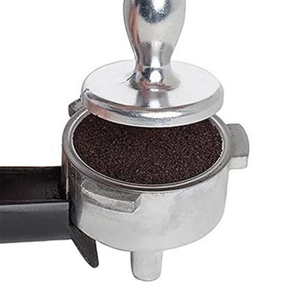 Cuisinox Heavyweight Aluminum Dual-Sided Espresso Tamper, 1.95'' And 2.15''