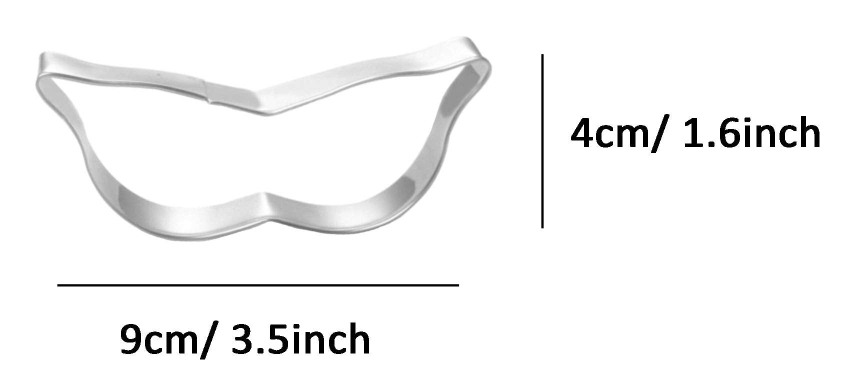 Zdywy Halloween Mask Shaped Cookie Cutter
