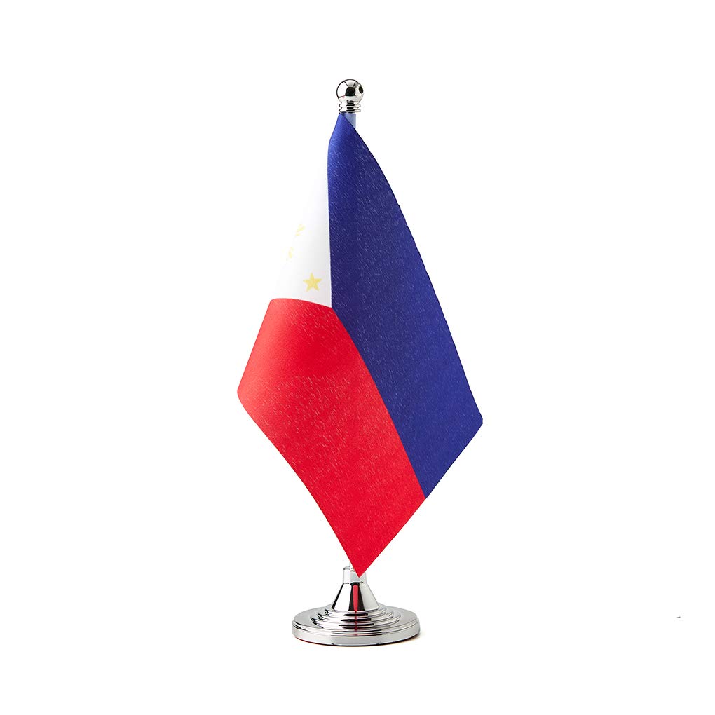 Philippines Flag Filipino Table Desk Small Mini Flags Decorations