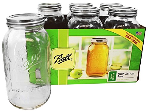 Jarden Ball Canning Jars, Clear