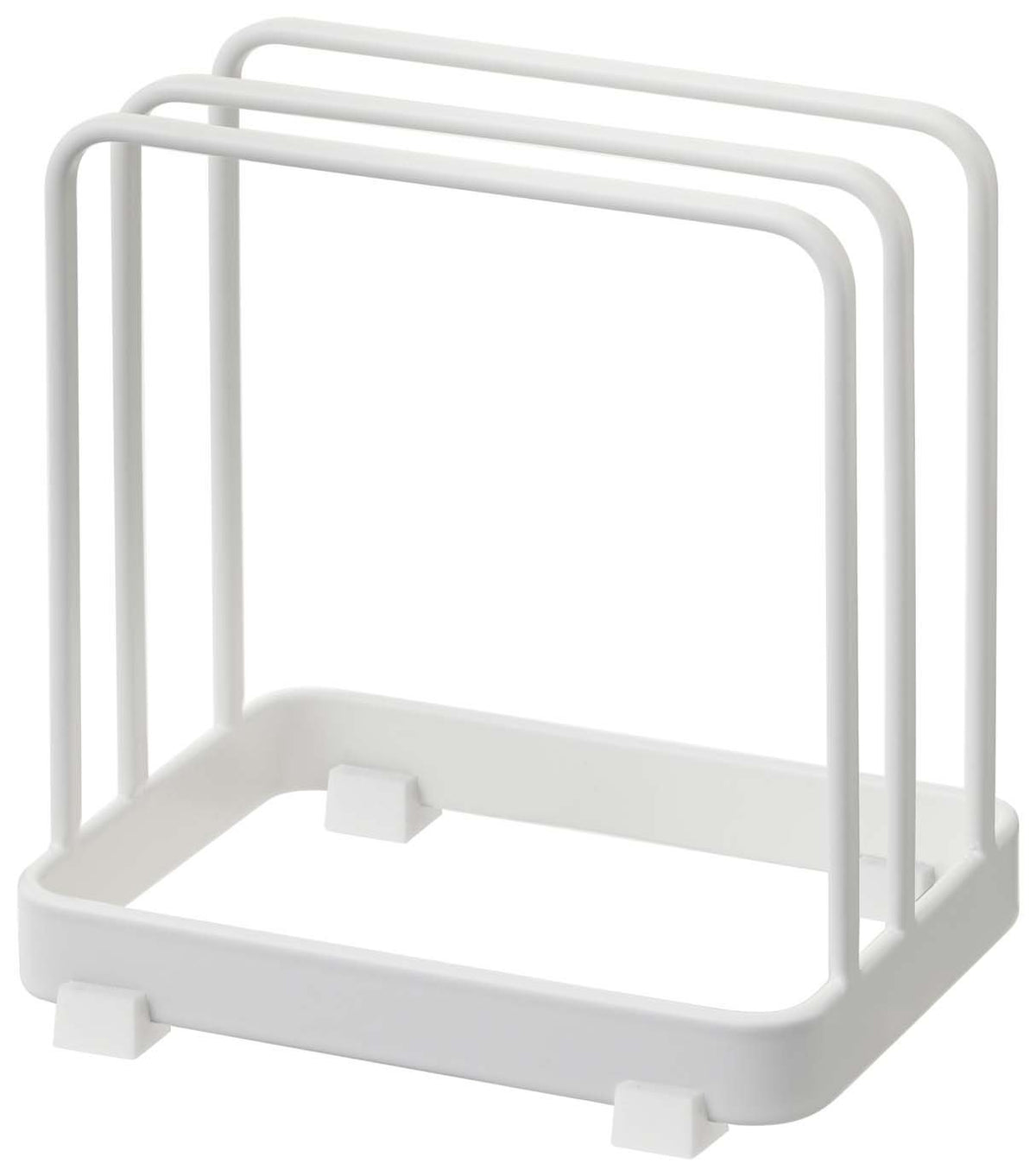 Yamazaki Home Plate Cutting Board Stand - Kitchen Storage Rack Holder Organizer