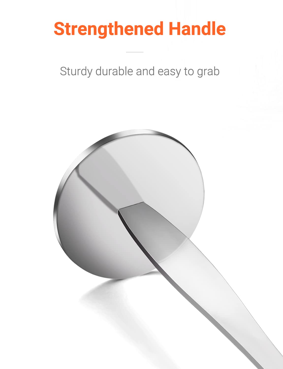 Willizter Two-In-One Stainless Steel Coffee Scoop Tamping Dual-Purpose Coffee Spoon Powder Hammer Tamper Multi Function Spoon Ho