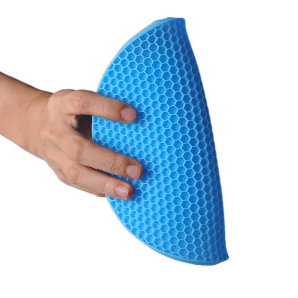 Smithcraft Silicone Trivets For Hot Dishes, Pots And Pans, Hot Pads For Kitchen, Green Silicone Pot Holders Mats For Kitchen Qua