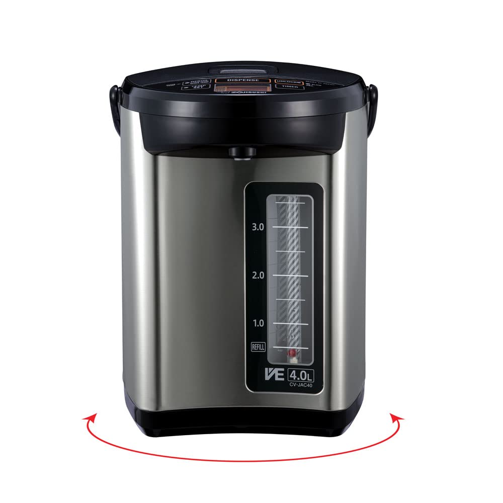 Zojirushi Cv-Jac50Xb 5.0 Liter Ve Hybrid Water Boiler And Warmer (Stainless Black)