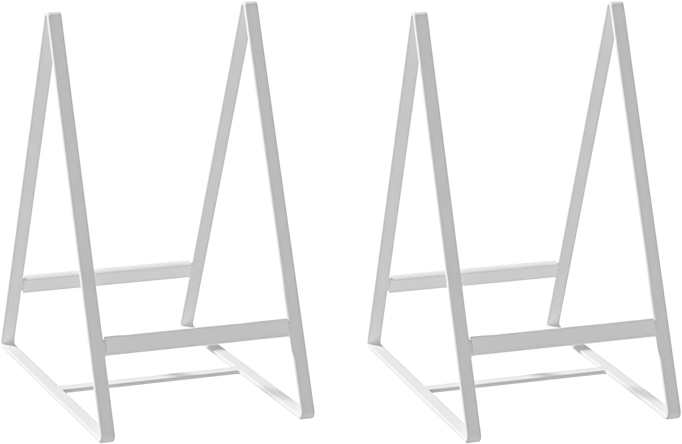 Ogfc 48116 2 Pack Triangle Plate Holders Organizers Large Upright Cabinet Dish Drying Racks Metal Plate Dish Organizers Racks St