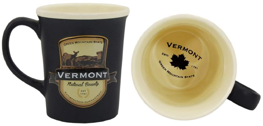Americaware - State Of Vermont Souvenir Gift Ceramic Coffee Mug / Cup - 18Oz