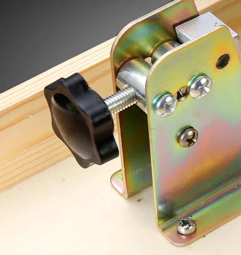 MxTong Manual Nutcracker Tool - Heavy Duty Aluminum Alloy & Wood, Gold Finish for Macadamia, Pecan, Hazelnuts, Almonds, Chestnuts