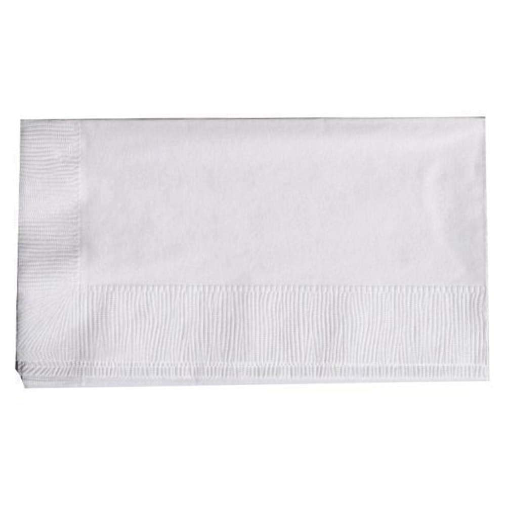Bell Marque White Dinner Napkin-300 2-Ply White Dinner Napkins, 0.1 Height, 17 Width, 15 Length (Pack Of 300)