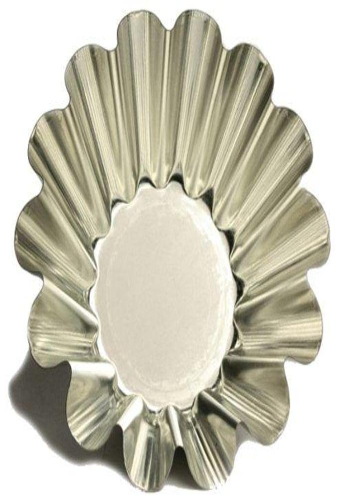 Paderno World Cuisine Brioche Mold, 7.125 Inch, SIlver
