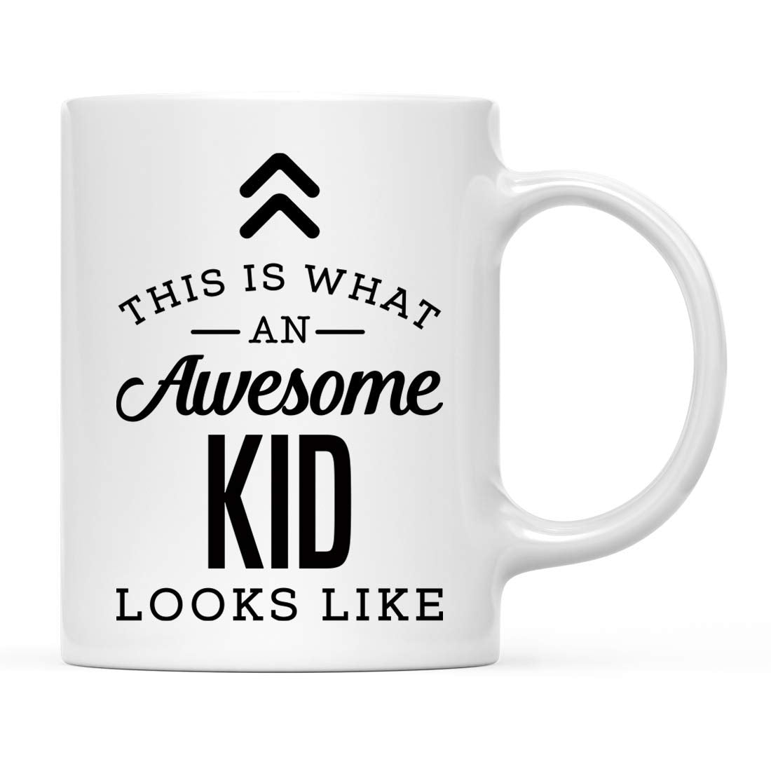 Andaz Press 11oz. Ceramic Coffee Tea Mug Gift, This is What an Awesome Kid Looks Like, 1-Pack, Birthday Gift Ideas Coworker Him