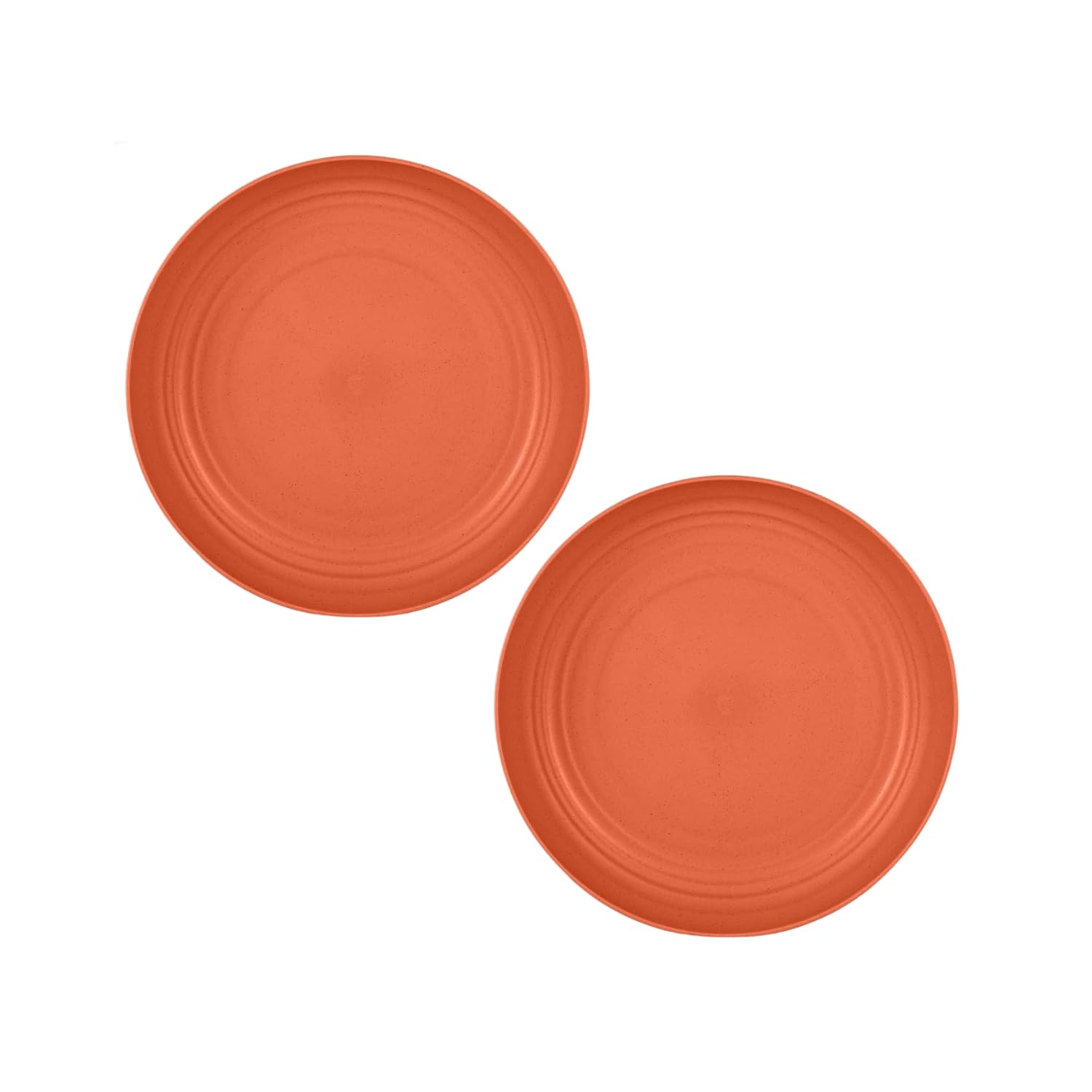 PPlus International Wheat Straw Dinner Plates  Unbreakable And Reusable Lightweight Plates For Camping, Rv Restaurant Party, M