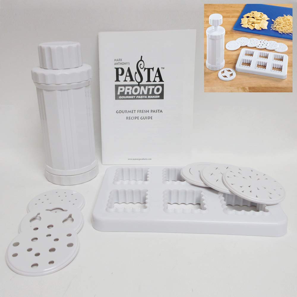 Fresh Pasta Maker Roller Machine Spaghetti Noodle Ravioli Cutter Kitchen Kit New