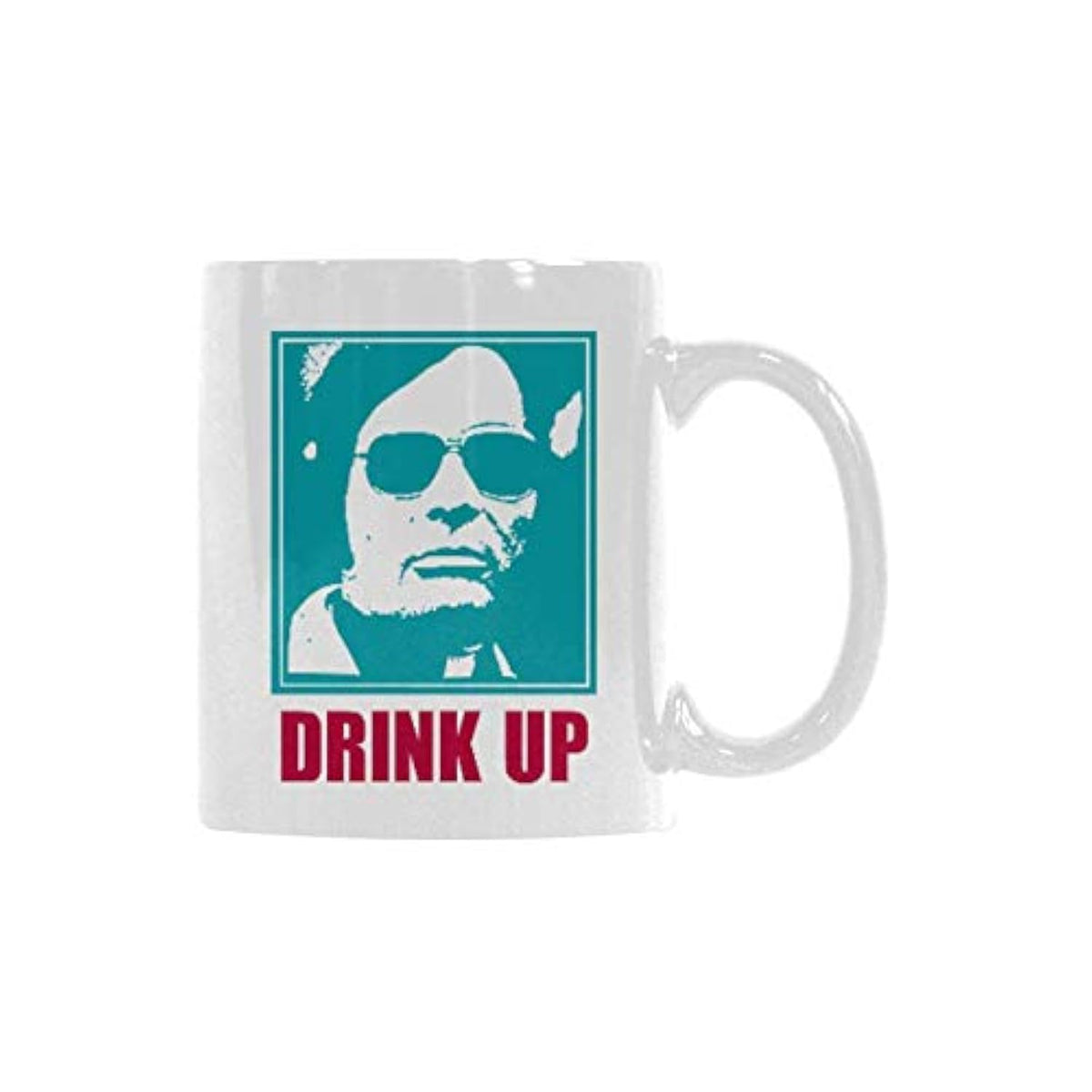 Wece Mug|Drink Up Mug Funny Coffee Mug Tea Cup|11 Ounce