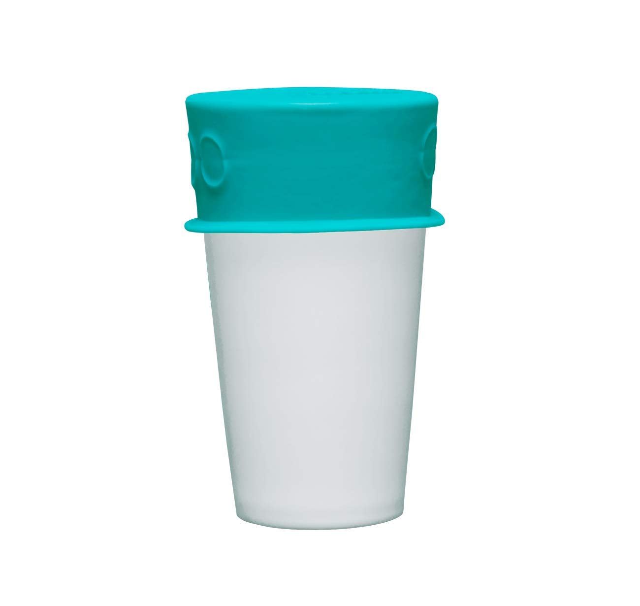 Luumi Unplastic Sealed Lid - Reusable 100% Platinum Silicone Sealed Lid - Microwave, Oven, Freezer And Dishwasher Safe (Teal)