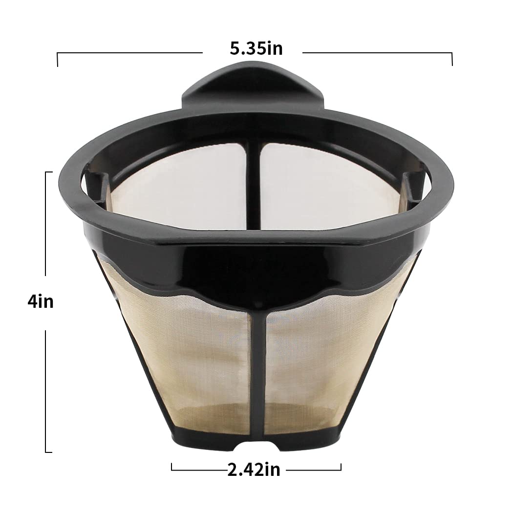 Anbige Replacement Parts Cone Reusable Coffee Permanent Filters, Compatible With Ninja Coffee Maker Cm300, Cp300, Cp307