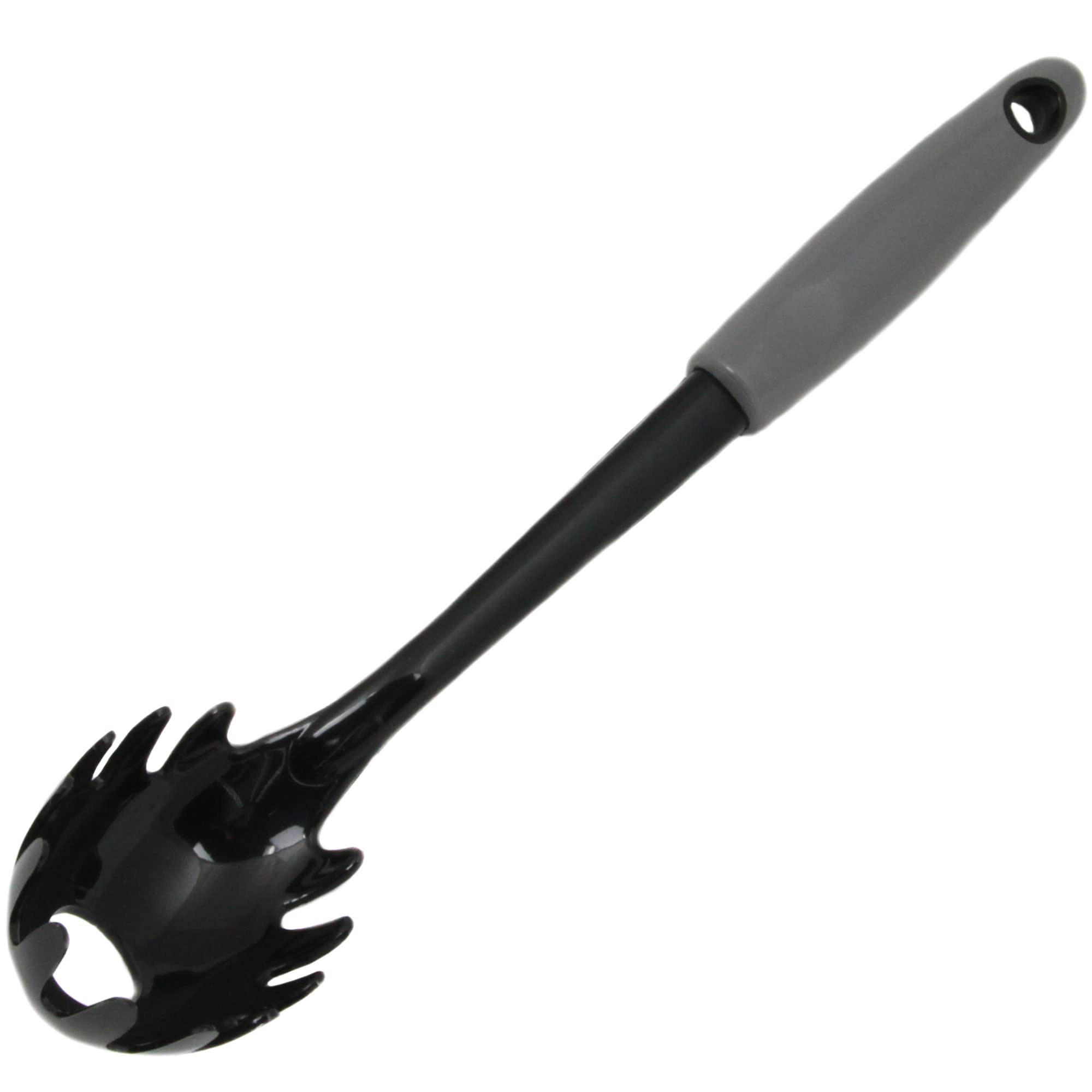 Chef Craft Select Nylon Cooking And Serving Spaghetti Or Pasta Fork, 12.5 Inch, Grey