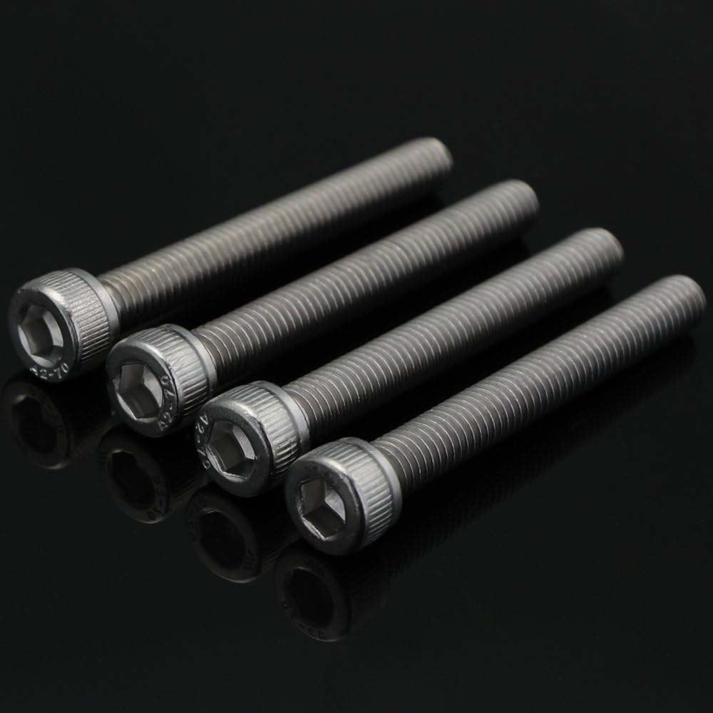 M3 X 30Mm Socket Head Cap Screws Metric, Allen Socket Drive, Stainless Steel 304, Full Thread, Bright Finish, Machine Thread, 10
