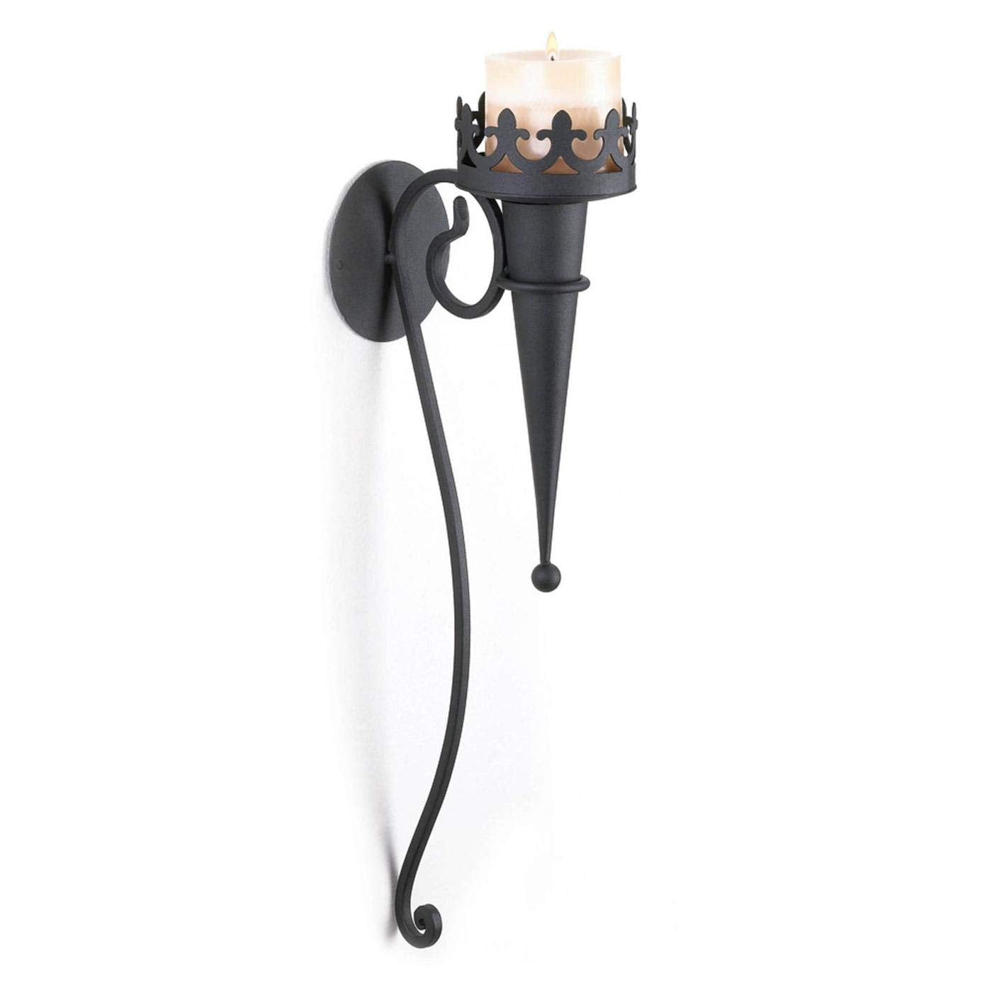 Gallery of Light Gothic Candle Sconce