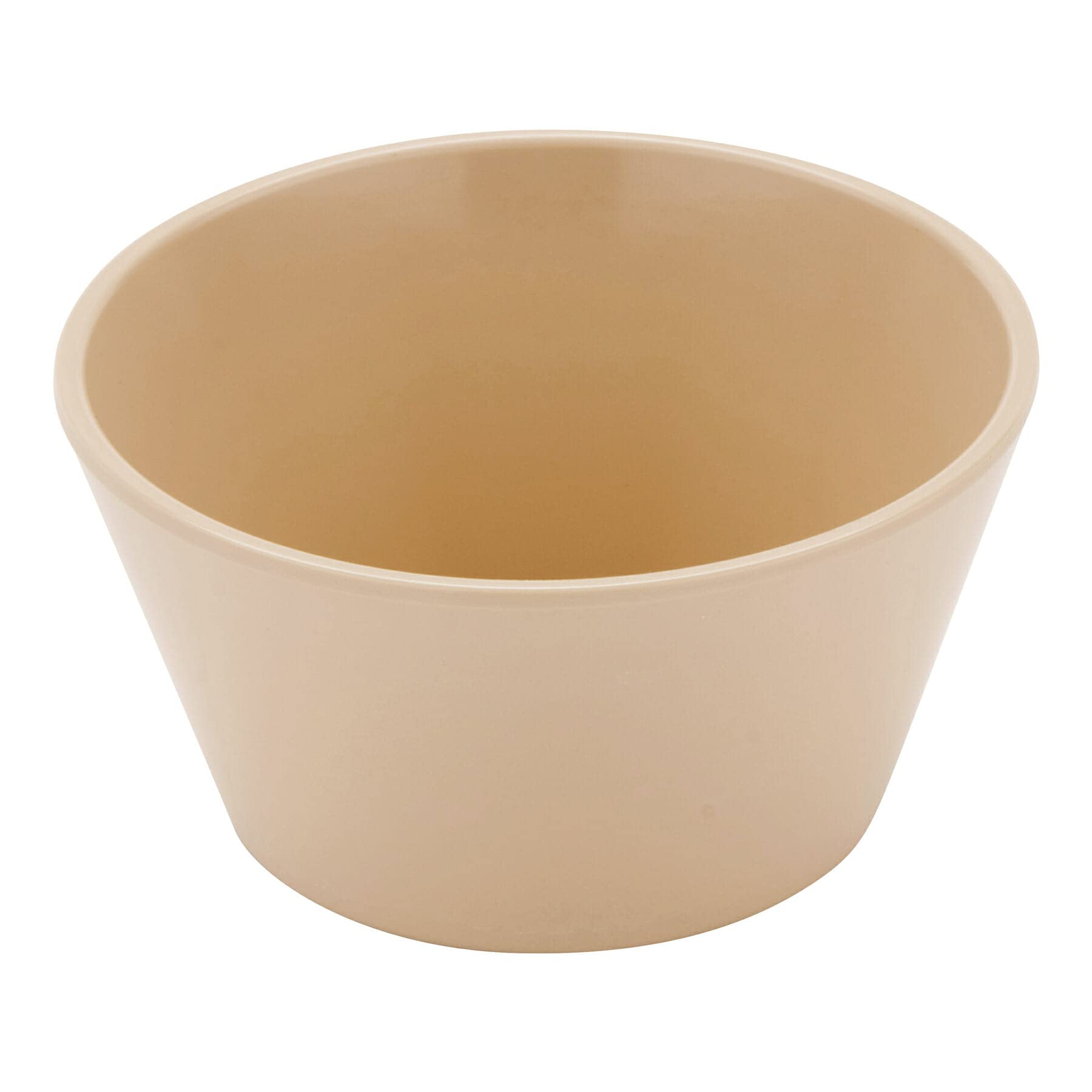 G.E.T. BC-007-T Melamine Dessert Bowls, 8 Ounce, Tan (Set of 12)