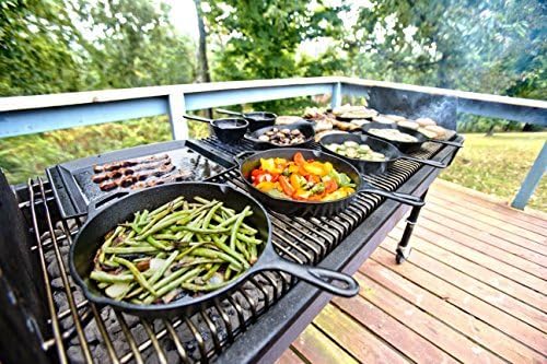 Lodge L9Og3 Cast Iron Round Griddle, Pre-Seasoned, 10.5-Inch