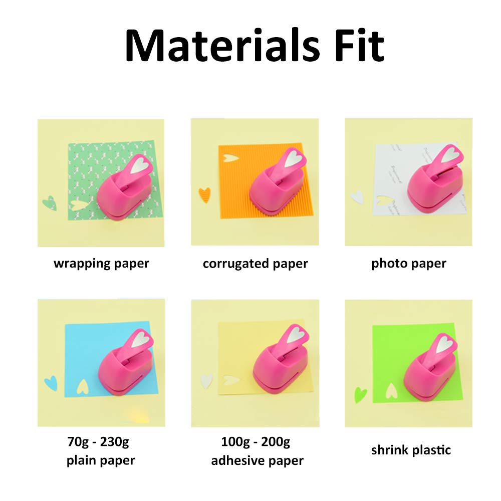 Craft Lever Punch 2 Inch Diamond Punch Diy Handmade Paper Punch(White Diamond)