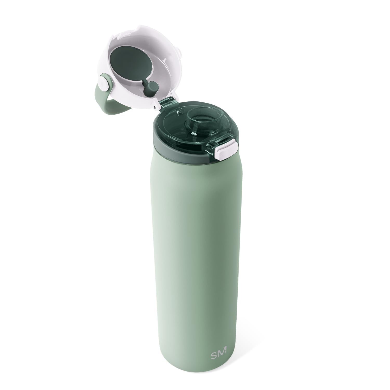 Simple Modern Mesa Sport Water Bottle with Covered Chug Lid | 30oz Cup Holder Friendly Insulated Stainless Steel Bottle for Gym,