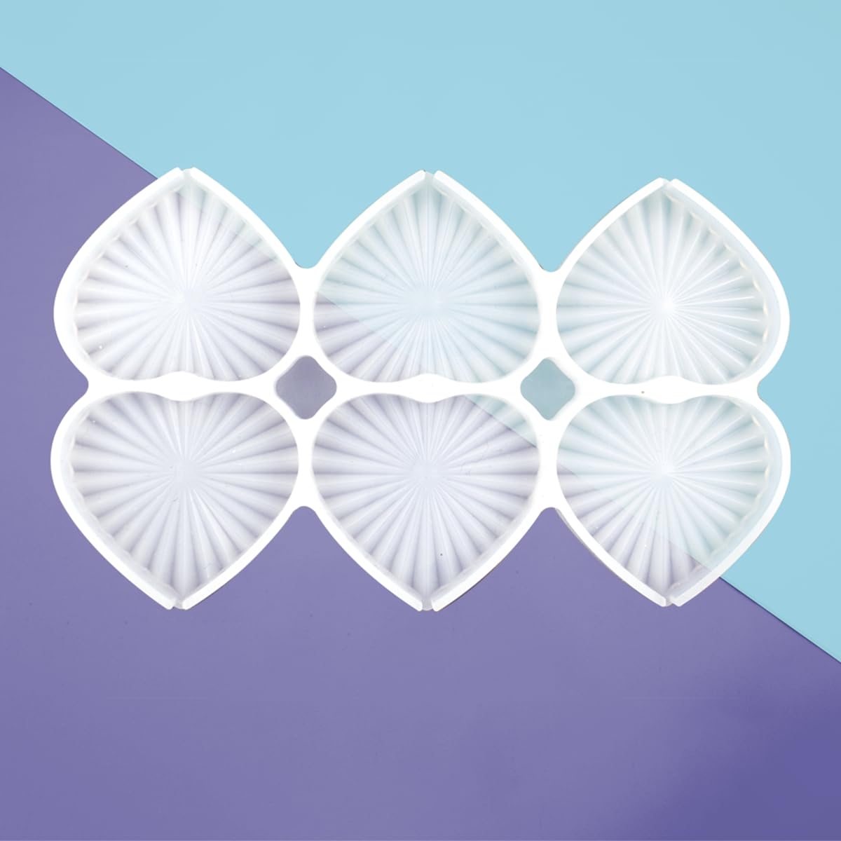 Mostsom Silicone Lollipop Molds Chocolate And Candy Molds Cake Mold Diy Diamond Love Heart Shapes Cake Pastry 2Pcs (D_ Diamond L