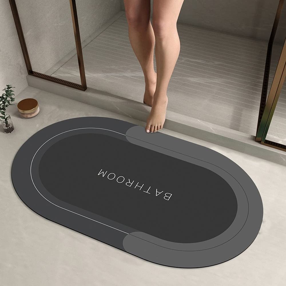 RAVIRANDAL Bath Mat Floor Mat,Bathroom Carpet, Memory Foam Bath Mat, The Latest Strong Water Absorption mat Floor Rug (38 x 58 C